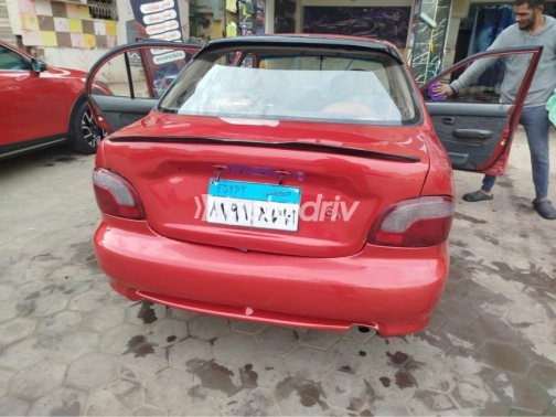 Hyundai Accent RB 2000 Red Manual Used for Sale in Bilbeis - 4
