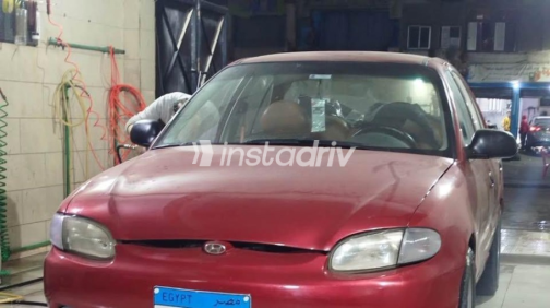 Hyundai Accent RB 2000 Red Manual Used for Sale in Bilbeis - 9