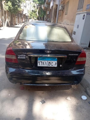 دايو نوبيرا 2 2001 أسود أوتوماتيك مستعملة للبيع في شبرا
