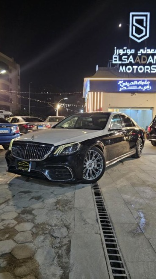 مرسيدس S 400 2015 أسود أوتوماتيك مستعملة للبيع في مدينة نصر