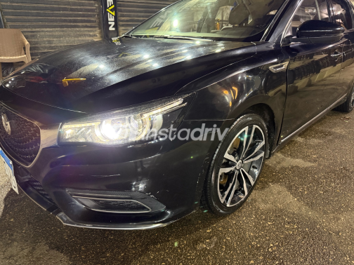 MG 6 2021 Black Automatic Used for Sale in Cairo - 4