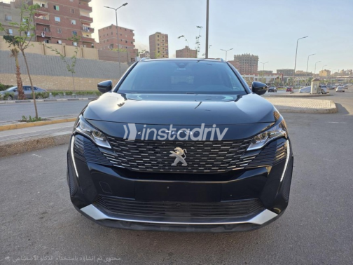 Peugeot 3008 2022 Black Automatic Used for Sale in Nasr city - 2