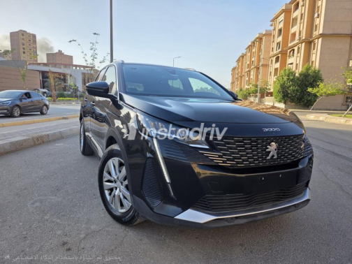 Peugeot 3008 2022 Black Automatic Used for Sale in Nasr city - 3