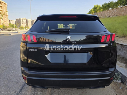 Peugeot 3008 2022 Black Automatic Used for Sale in Nasr city - 5