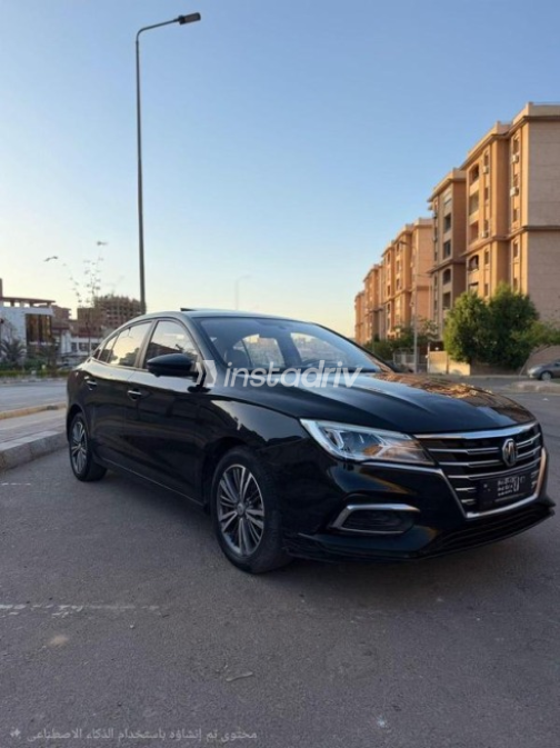 ام جى 5 2021 أسود أوتوماتيك مستعملة للبيع في مدينة نصر - 1
