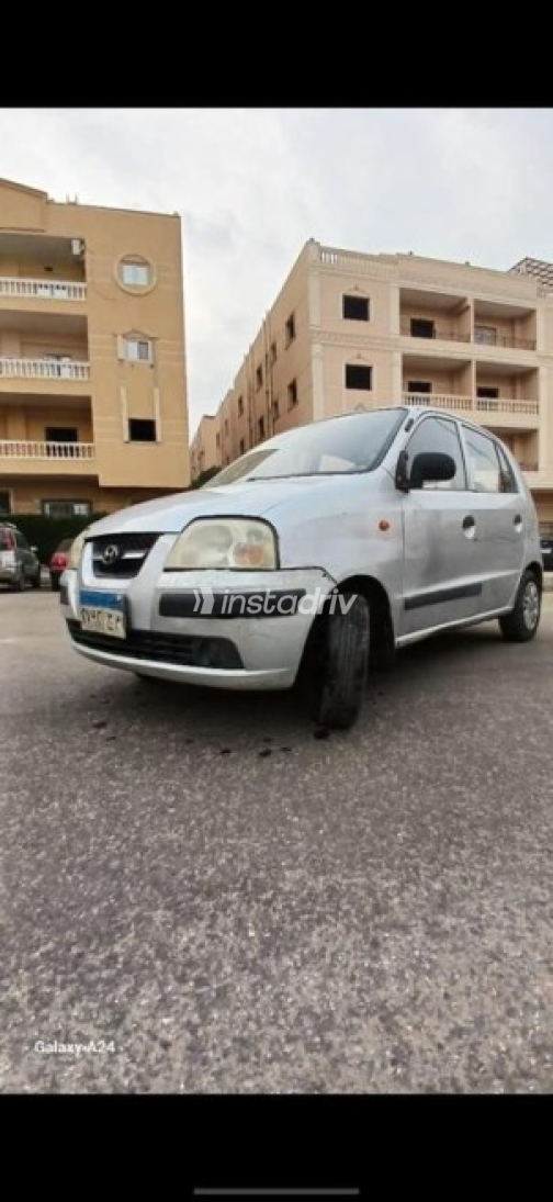 Hyundai Atos 2008 Gray Manual Used for Sale in Cairo - 2