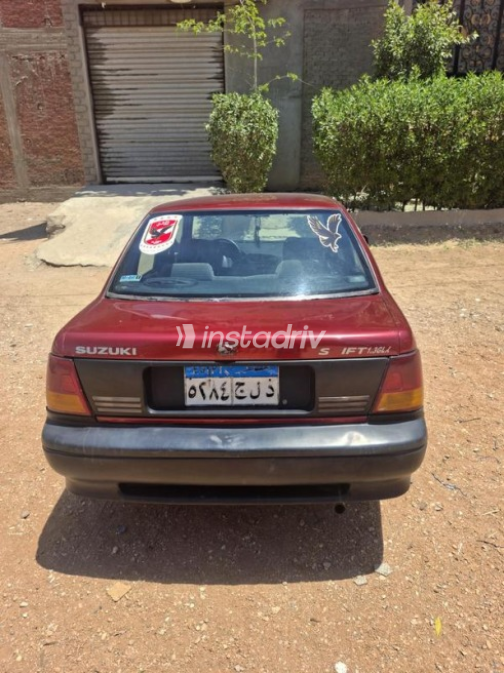 Suzuki Swift 1993 Dark Red Manual Used for Sale in Sharqia - 2