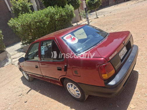 Suzuki Swift 1993 Dark Red Manual Used for Sale in Sharqia - 3