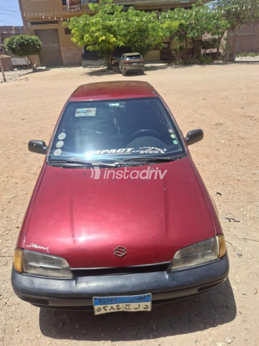 Suzuki Swift 1993 Dark Red Manual Used for Sale in Sharqia - 4