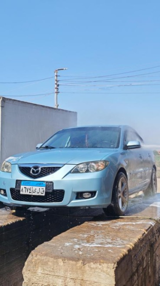 مازدا 3 2007 فضي أوتوماتيك مستعملة للبيع في القاهرة