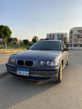 بي ام دبليو 318 1999 رمادي أوتوماتيك مستعملة للبيع في مدينتى