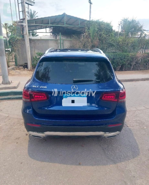 Mercedes GLC 200 2021 Blue Automatic Used for Sale in Alexandria - 2