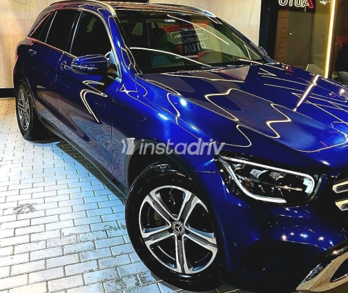 Mercedes GLC 200 2021 Blue Automatic Used for Sale in Alexandria - 5