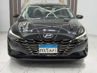 Hyundai Elantra 2022 Black Automatic Used for Sale in Cairo