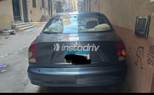 دايو لانوس 2 2002 رمادي يدوي مستعملة للبيع في الجيزة - 5