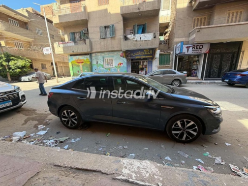 رينو ميجان 2020 رمادي أوتوماتيك مستعملة للبيع في طنطا - 5