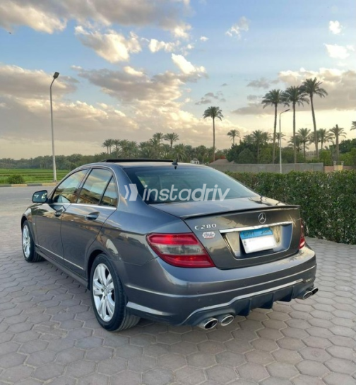 مرسيدس C 280 2008 رمادي أوتوماتيك مستعملة للبيع في الجيزة - 4