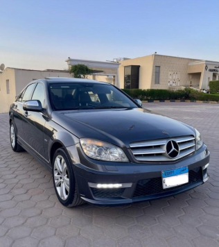 مرسيدس C 280 2008 رمادي أوتوماتيك مستعملة للبيع في الجيزة