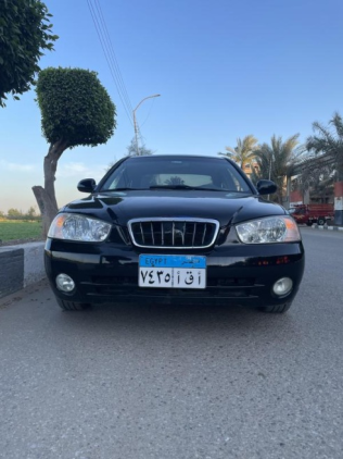 هيونداي افانتي 2002 أسود أوتوماتيك مستعملة للبيع في الشرقية