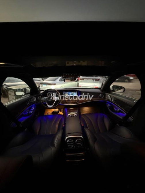مرسيدس S 450 2019 أبيض أوتوماتيك مستعملة للبيع في مدينة نصر - 5