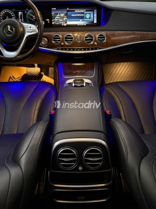 مرسيدس S 450 2019 أبيض أوتوماتيك مستعملة للبيع في مدينة نصر - 6