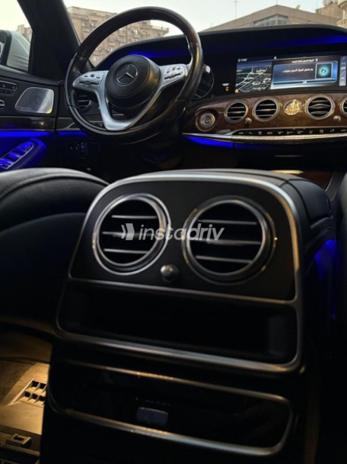 مرسيدس S 450 2019 أبيض أوتوماتيك مستعملة للبيع في مدينة نصر - 7