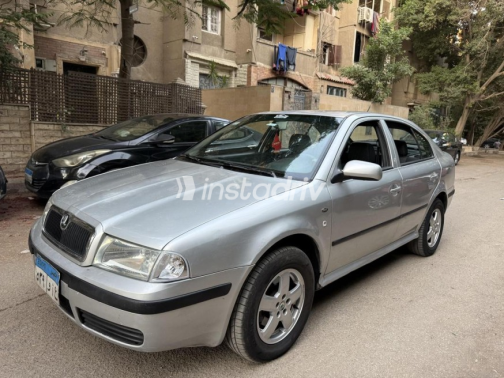 سكودا اوكتافيا 2001 فضي أوتوماتيك مستعملة للبيع في المعادى - 3