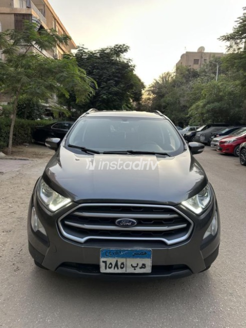 فورد ايكو سبورت 2019 رمادي أوتوماتيك مستعملة للبيع في المعادى - 4