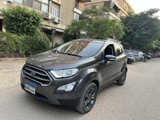 فورد ايكو سبورت 2019 رمادي أوتوماتيك مستعملة للبيع في المعادى
