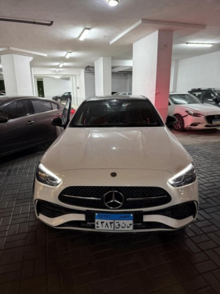مرسيدس C 200 AMG 2025 أبيض أوتوماتيك مستعملة للبيع في الإسكندرية