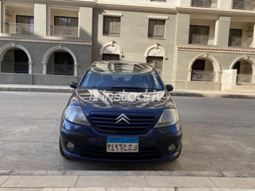 سيتروين C3 2003 أزرق غامق يدوي مستعملة للبيع في القاهرة - 1