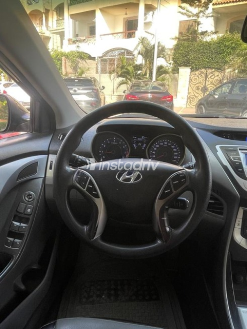 Hyundai Elantra 2012 Black Automatic Used for Sale in Shubra al-Khaimah - 10