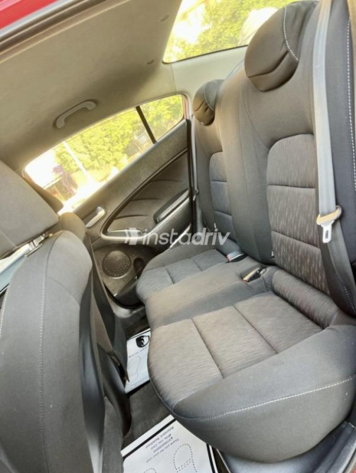 Kia Cerato 2014 Dark Red Automatic Used for Sale in Nasr city - 8