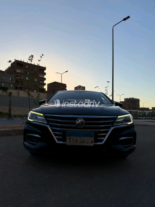 MG 5 2021 Black Automatic Used for Sale in Nasr city - 1