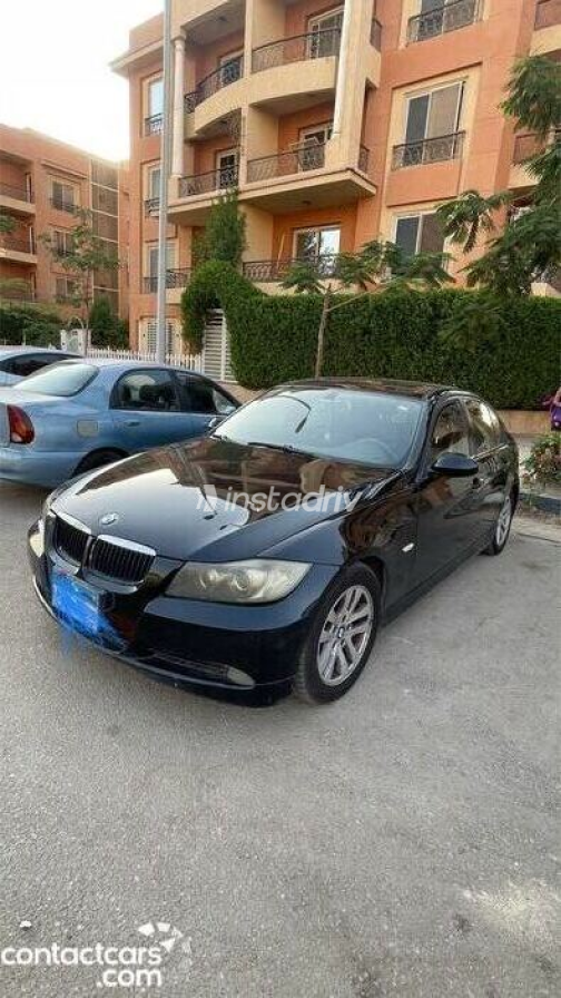 بي ام دبليو 316 2008 أسود يدوي مستعملة للبيع في الجيزة - 2