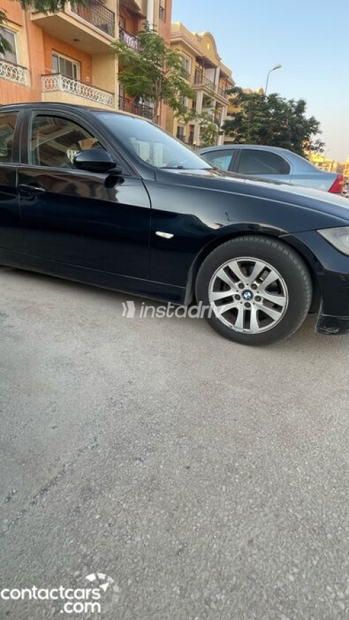 بي ام دبليو 316 2008 أسود يدوي مستعملة للبيع في الجيزة - 4