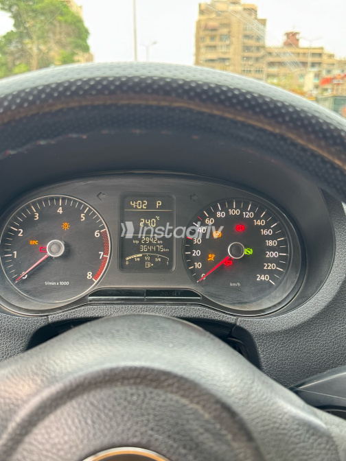 Volkswagen Polo 2011 Black Automatic Used for Sale in Cairo - 3