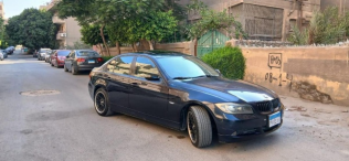 بي ام دبليو 320 2009 أزرق غامق أوتوماتيك مستعملة للبيع في المعادى