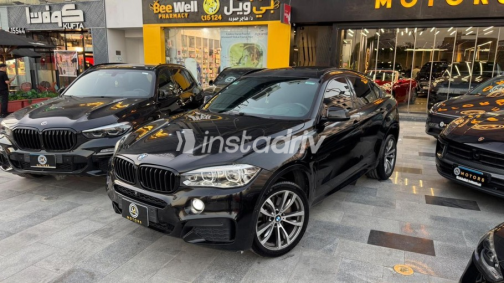 بي ام دبليو X6 2018 أسود أوتوماتيك مستعملة للبيع في القاهرة - 1