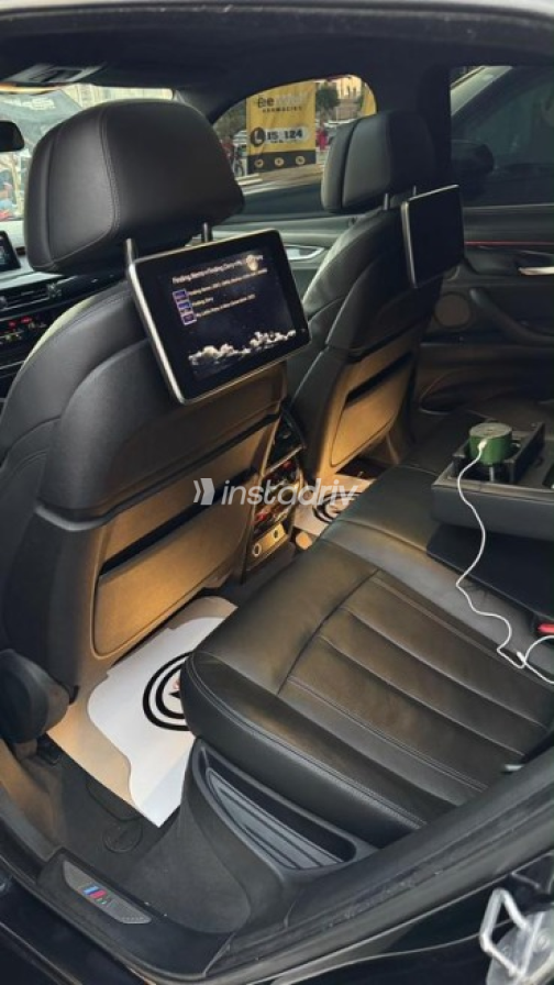 بي ام دبليو X6 2018 أسود أوتوماتيك مستعملة للبيع في القاهرة - 6