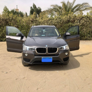 بي ام دبليو X3 2017 بني أوتوماتيك مستعملة للبيع في مدينة الشيخ زايد