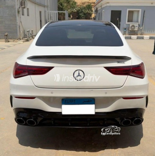 Mercedes CLA 200 2020 White Automatic Used for Sale in Maadi - 1