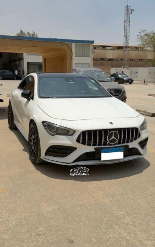 Mercedes CLA 200 2020 White Automatic Used for Sale in Maadi - 2