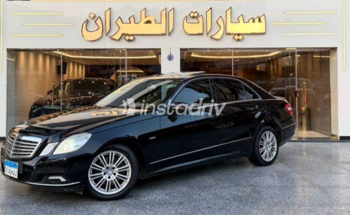 مرسيدس E 350 2009 أسود أوتوماتيك مستعملة للبيع في مدينة نصر - 2