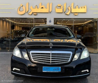 مرسيدس E 350 2009 أسود أوتوماتيك مستعملة للبيع في مدينة نصر