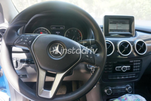 مرسيدس B 200 2013 أزرق أوتوماتيك مستعملة للبيع في المعادى - 4