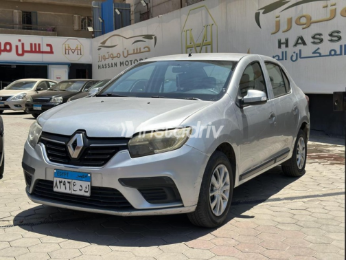 رينو لوجان 2021 فضي أوتوماتيك مستعملة للبيع في مدينة نصر - 2