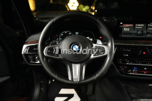 BMW 530 2019 Black Automatic Used for Sale in Heliopolis - 5