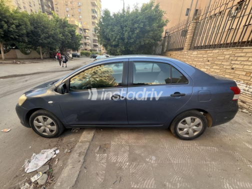 Toyota Yaris 2008 Blue Manual Used for Sale in Nasr city - 2