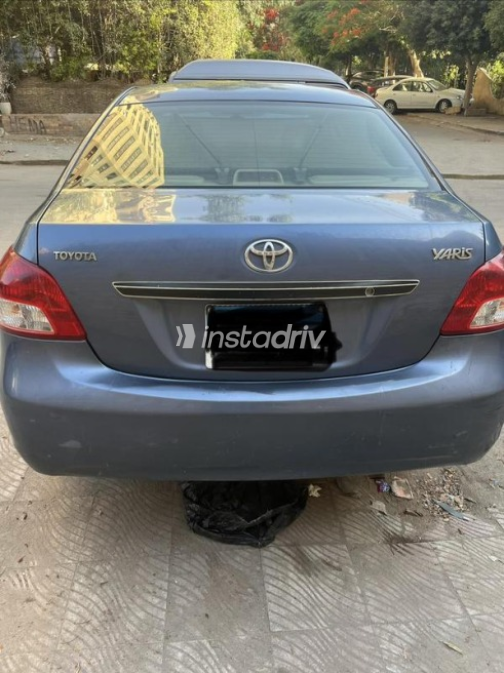 Toyota Yaris 2008 Blue Manual Used for Sale in Nasr city - 7